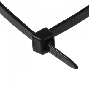 Изображение Стяжка кабельная 200x4 black (100шт)