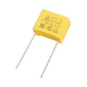 Изображение Конденсатор плёночный JFW 0,022uF 310V 10% X2 13x11x5m P:10mm / JFW0A9223K100000B