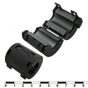 Изображение Фильтр ферритовый на провод ZCAT3035-1330-BK (black)