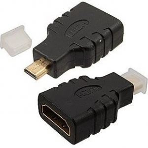 Изображение Переходник HDMI F to Micro HDMI / Гнездо HDMI на штекер micro HDMI