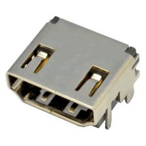 Изображение Разъём HDMI 19F / розетка на плату SMT