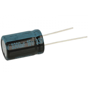 Изображение Конденсатор электролитический 3300uF 16V 13x21 KL 105C