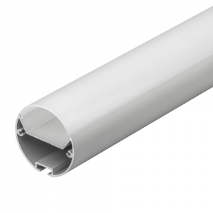 Изображение Профиль с экраном SL-ROUND-D40-2500 ANOD+OPAL