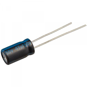 Изображение Конденсатор электролитический 47uF 50V 6.3x11 105C / TKR470M1HE11M