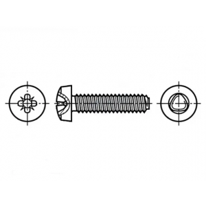 Изображение Винт B2.5X6/BN2724