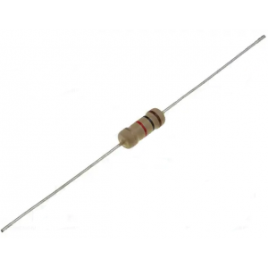 Изображение Резистор постоянный выводной 39K 2W 5% / CF2WS-39K