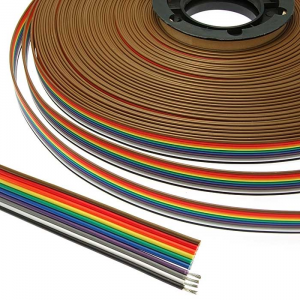 Изображение Шлейф RC-10 Color 22AWG Cu pitch 1.7 mm (30,5 м)