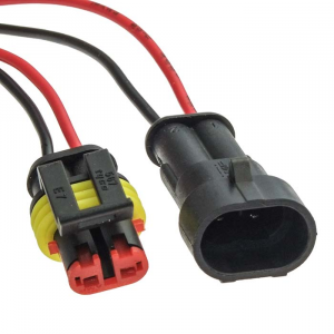 Изображение Разъём питания авто 12V 7021-1.5-11/21 (18AWG 200mm)