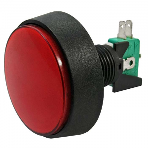 Изображение Кнопка GMSI-1B-C no(nc)+nc(no) red