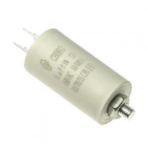 Изображение Конденсатор пусковой CBB60 6uF 450V SCREW (SAIFU)
