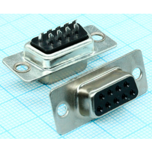 Изображение Разъём D-SUB L-KLS1-213-09-F-B / DB-9F