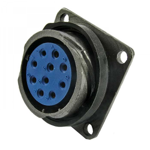 Изображение Разъем цилиндрический FQ24-10pin ZK