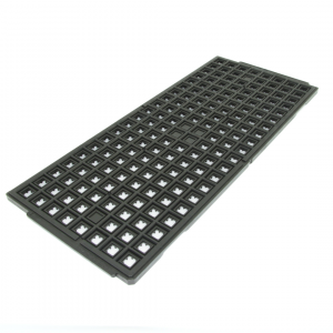 Изображение Лоток для микросхем LQFP 10х10 / Tray LQFP 10х10, 1.4mm (matrix 8 х 20) для LQFP/TQFP-44/64