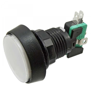 Изображение Кнопка для игровых автоматов GMSI-4B-C no(nc)+nc(no) white