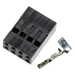 Изображение Разъём BLD 2x04 (BLD-8) + terminals