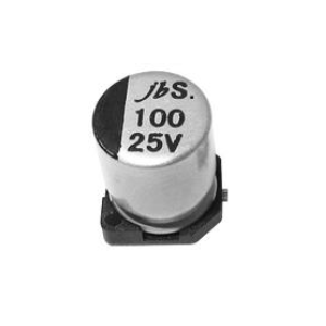 Изображение Конденсатор электролитический SMD 47uF 25V 20% 6.3x5.4mm SMD / JCS1E470M063054