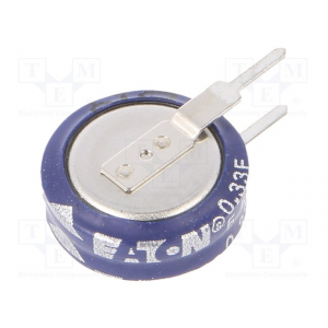 Изображение Суперконденсатор 330uF 5.5V -20...+80% / KR-5R5V334-R