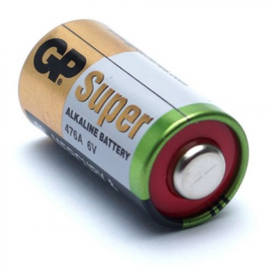 Изображение Батарейка BAT-4LR44 / щелочная; 6В; 4LR44; 13x25мм