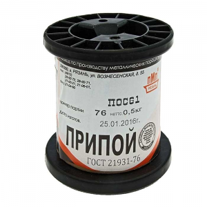 Изображение Припой ПОС 61 Т. d=1.5мм 100гр. катушка
