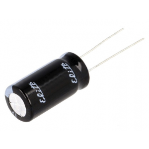 Изображение Конденсатор электролитический 120uF 400V 20% 18x35.5mm 105C / PJ2G121MNN1836