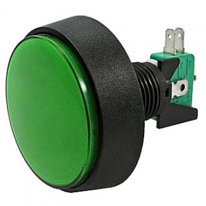 Изображение Кнопка GMSI-1B-C no(nc)+nc(no) green