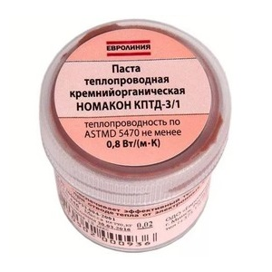 Изображение Паста теплопроводящая КПТД-3/1 (Т4) банка 100г
