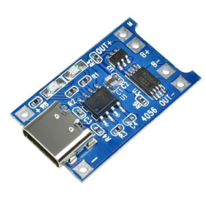 Изображение Модуль MOD-TP4056 / контроллер заряда 18650 Type C USB 5V 1A
