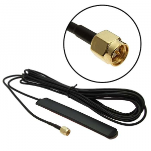 Изображение Антенна GSM 2db RG174 5m SMA-P