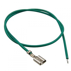 Изображение Межплатный провод питания 1009 AWG22 4.8mm L=300mm,green
