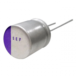 Изображение Конденсатор электролитический полимерный 1000uF 16V 20% / 16SEF1000M