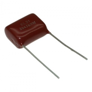 Изображение Конденсатор плёночный CL21 0,33uF 630V 10% 15mm