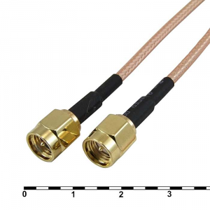 Изображение Разъём высокочастотный SMA-P/SMA-P-RG316-30CM