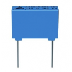 Изображение Конденсатор плёночный 0.47uF 100VDC 10% / B32529C1474K000