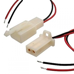 Изображение Межплатный провод питания 1007 AWG24 2x2.8 5mm L=300mm RB