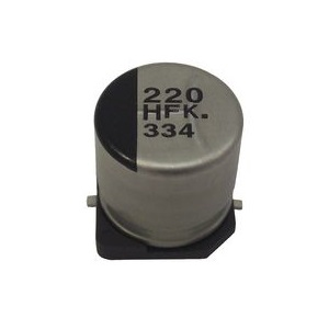Изображение Конденсатор электролитический SMD 220uF 63V 12.5х13.5 105°С / EEVTG1J221Q