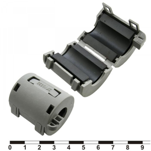 Изображение Фильтр ферритовый на провод ZCAT3035-1330 (grey)