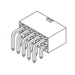 Изображение Разъём питания MF-06MRA (L-KLS1-4.20-2X03-R-E32)
