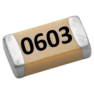 Изображение Конденсатор многослойный SMD 0603 1.8pF NP0 50V 0.25pF