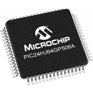 Изображение Микроконтроллер PIC24HJ64GP506A-I/PT