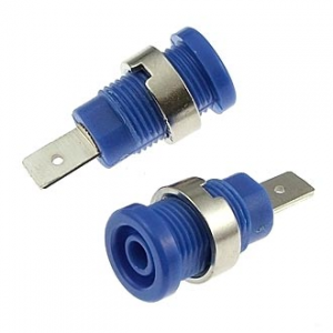 Изображение Разъём Z017 4mm BLUE