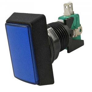 Изображение Кнопка для иговых автоматов GMSI-3B-R no(nc)+nc(no) blue