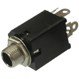 Изображение Разъём аудио SZC-0079 / stereo 6.35 mm