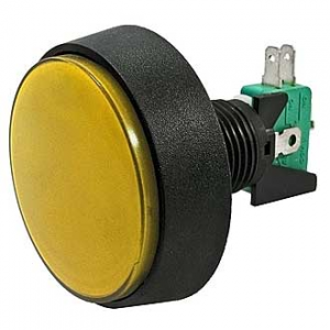 Изображение Кнопка GMSI-1B-C no(nc)+nc(no) yellow