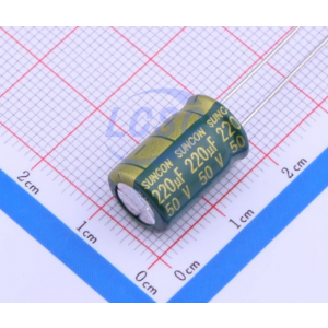 Изображение Конденсатор электролитический SMD 220uF 50V 10*16 105C / 50ME220WX