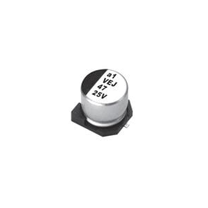 Изображение Конденсатор электролитический SMD 2200uF 25V 20% 16x16.5mm / VEJ222M1ETR-1616