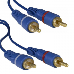 Изображение Шнур 2 RCA - 2 RCA BL 1.5m