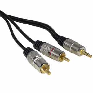 Изображение Шнур Stereo 3,5 mm - 2 RCA GM 3m