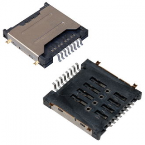 Изображение Держатель SIM mini SIMx2 8pin 3.3H