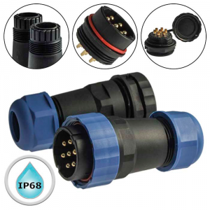 Изображение Разъём герметичный SZC28 7P-F-M