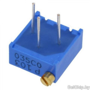 Изображение Резистор переменный 3296P 1K 0.5W